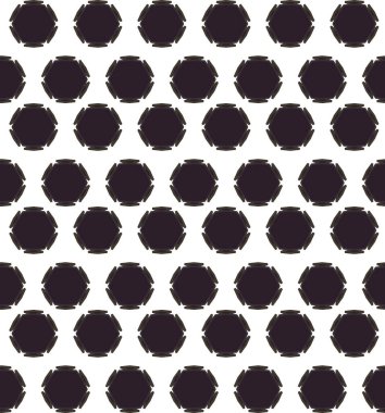 Geometrik süslemeli vektör deseni. Kusursuz tasarım dokusu. 