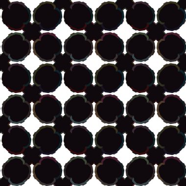 Geometrik süslemeli vektör deseni. Kusursuz tasarım dokusu.