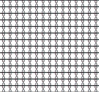 Geometrik süslemeli vektör deseni. Kusursuz tasarım dokusu.