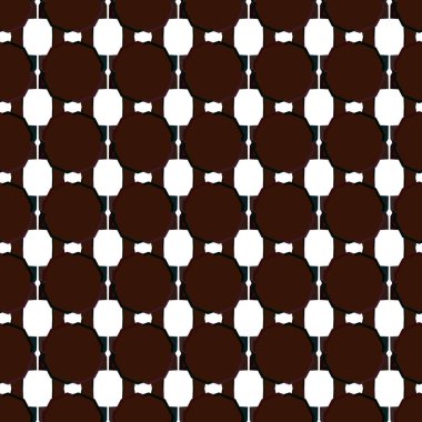 Modern geometrik vektör tasarımı, kusursuz desen çizimi