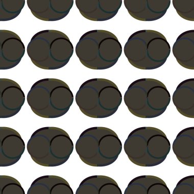 Soyut geometrik süslemeli vektör deseni. Kusursuz tasarım dokusu.