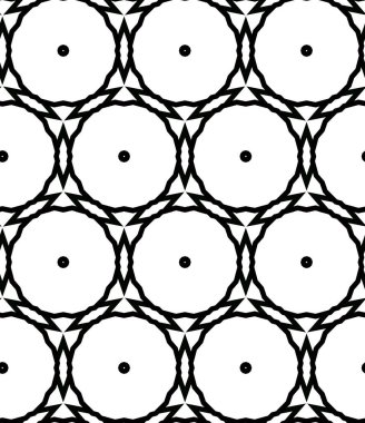 Modern geometrik vektör tasarımı, kusursuz desen çizimi