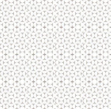 Geometrik süslemeli vektör deseni. Kusursuz tasarım dokusu.