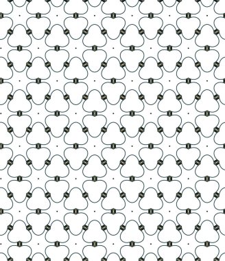 Modern geometrik vektör tasarımı, kusursuz desen çizimi