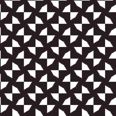 Kusursuz tasarım dokusu. Geometrik süslemeli vektör deseni. 