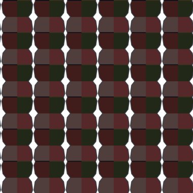 Modern geometrik vektör tasarımı, kusursuz desen çizimi