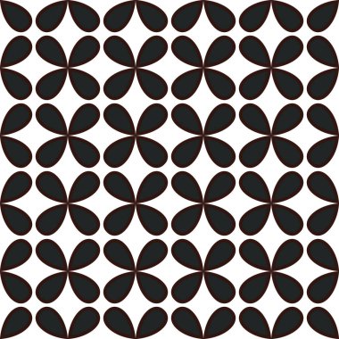 Geometrik süslemeli vektör deseni. Kusursuz tasarım dokusu.