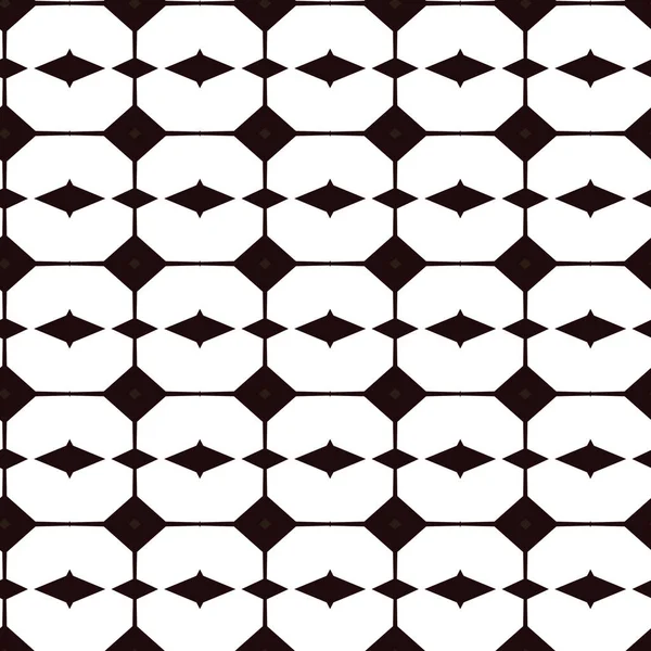 Naadloos Patroon Met Abstracte Geometrische Vormen — Stockvector