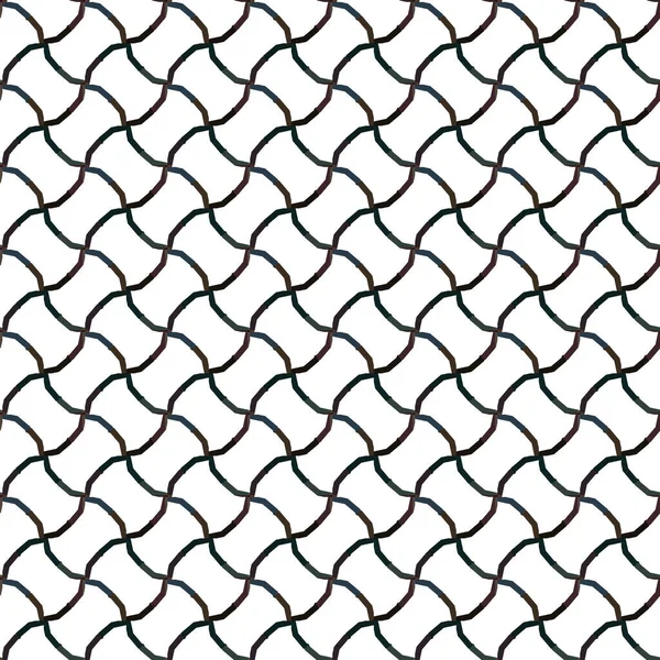 Geometrisches Ornamentales Vektormuster Nahtlose Design Textur — Stockvektor