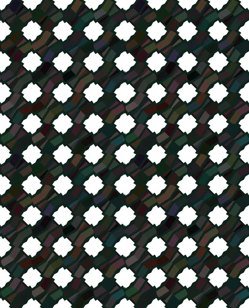 Abstraktní Geometrický Ornamentální Vektorový Obrazec Bezešvé Designové Textury — Stockový vektor