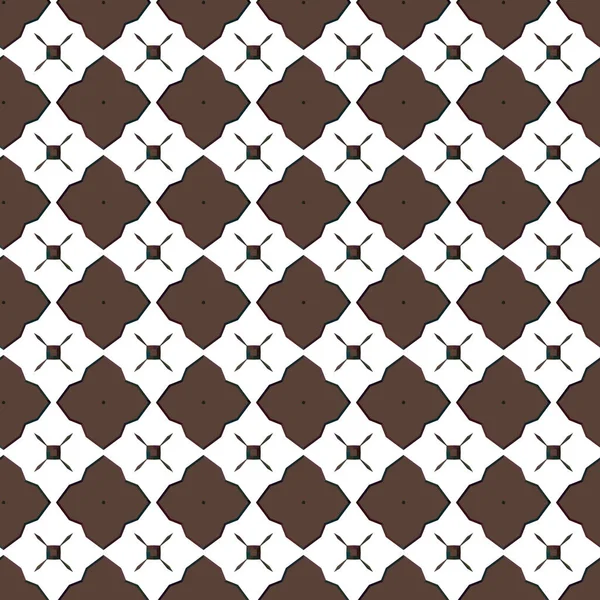 Motif Sans Couture Avec Ornement Géométrique Illustration Vectorielle — Image vectorielle