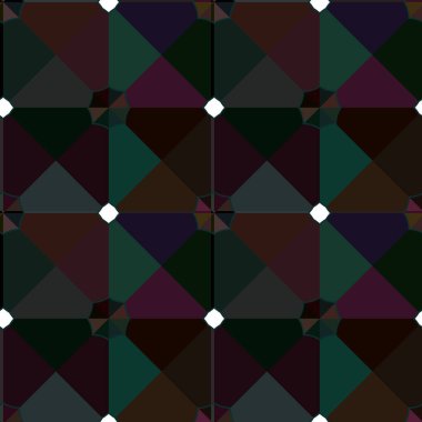 Modern geometrik vektör tasarımı, kusursuz desen çizimi