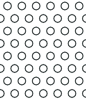 Modern geometrik vektör tasarımı, kusursuz desen çizimi