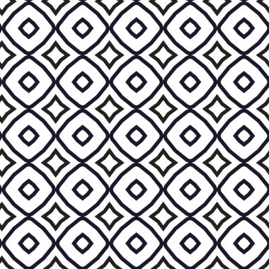 Geometrik süslemeli vektör deseni. Kusursuz tasarım dokusu.