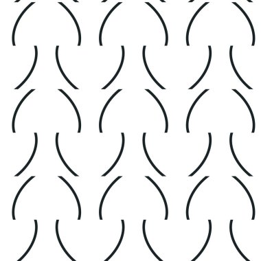 Modern geometrik vektör tasarımı, kusursuz desen çizimi