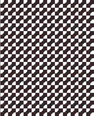 Modern geometrik vektör tasarımı, kusursuz desen çizimi