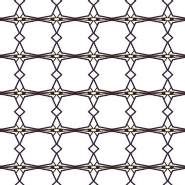 Modern geometrik vektör tasarımı, kusursuz desen çizimi