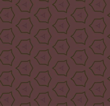 Geometrik süslemeli vektör deseni. Kusursuz tasarım dokusu.