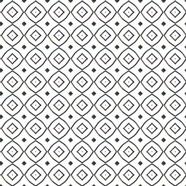 Modern geometrik vektör tasarımı, kusursuz desen çizimi