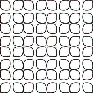 Geometrik süslemeli vektör deseni. Kusursuz tasarım dokusu. 