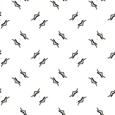 Geometrik süslemeli vektör deseni. Kusursuz tasarım dokusu. 