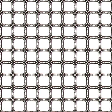 Geometrik süslemeli vektör deseni. Kusursuz tasarım dokusu.