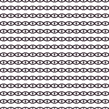 Geometrik süslemeli vektör deseni. Kusursuz tasarım dokusu.