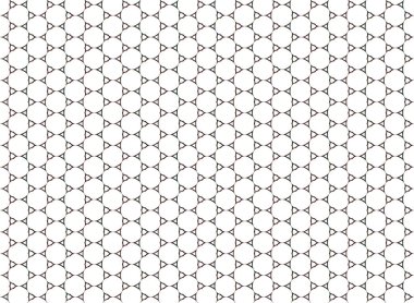 Geometrik süslemeli vektör deseni. Kusursuz tasarım dokusu.