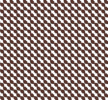 Geometrik süslemeli vektör deseni. Kusursuz tasarım dokusu.