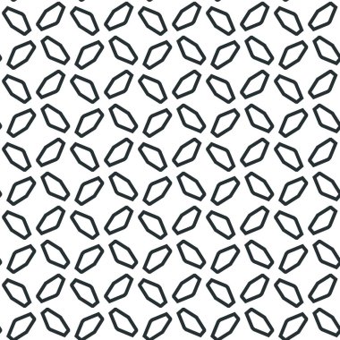 Geometrik süslemeli vektör deseni. Kusursuz tasarım dokusu.