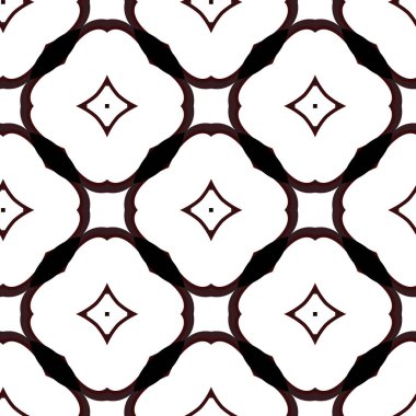 Modern geometrik vektör tasarımı, kusursuz desen çizimi