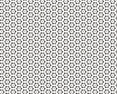 Soyut geometrik süslemeli vektör deseni. Kusursuz tasarım dokusu.