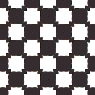 Geometrik süslemeli kusursuz desen. vektör illüstrasyonu