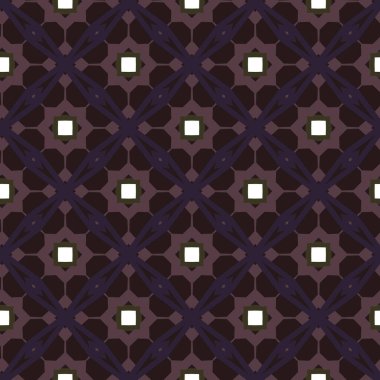 Geometrik süslemeli vektör deseni. Kusursuz tasarım dokusu.