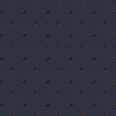 Geometrik süslemeli vektör deseni. Kusursuz tasarım dokusu.