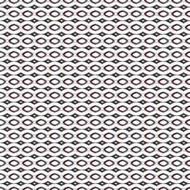 Soyut geometrik süslemeli vektör deseni. Kusursuz tasarım dokusu.