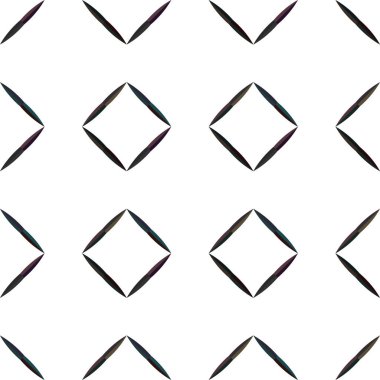 Geometrik süslemeli vektör deseni. Kusursuz tasarım dokusu.