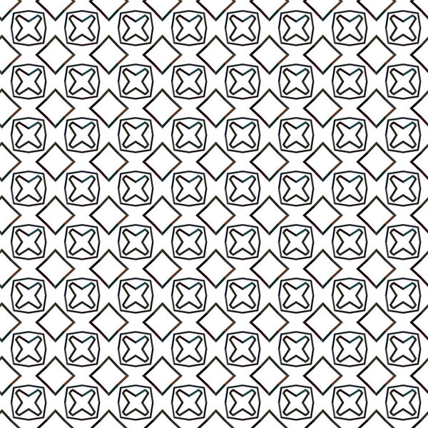 Геометрический орнаментальный векторный рисунок. Бесшовная текстура дизайна.