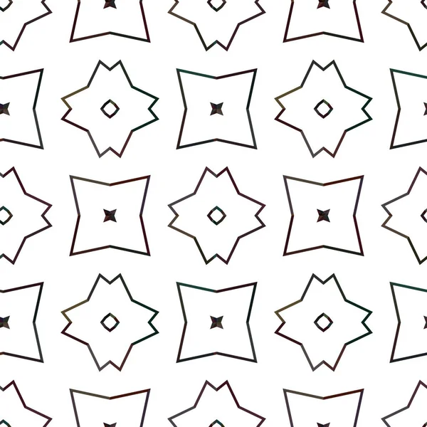 Seamless Pattern Stars Vector Illustration — Stock Vector