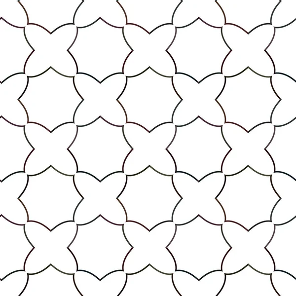 Abstraktní Geometrický Ornamentální Vektorový Obrazec Bezešvé Designové Textury — Stockový vektor