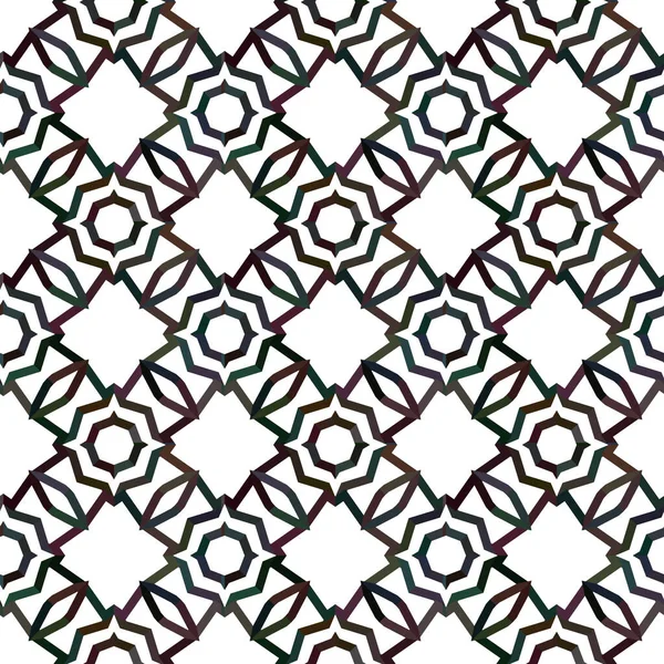 Conception Vectorielle Géométrique Illustration Motif Sans Couture — Image vectorielle