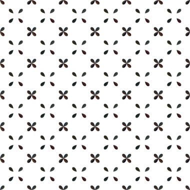 Geometrik süslemeli vektör deseni. Kusursuz tasarım dokusu. 