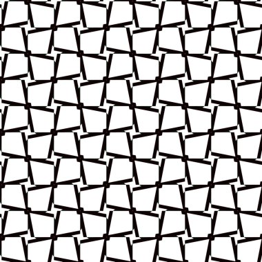 Geometrik süslemeli vektör deseni. Kusursuz tasarım dokusu.