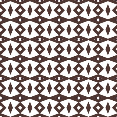 Geometrik süslemeli vektör deseni. Kusursuz tasarım dokusu. 