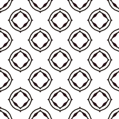 Modern geometrik vektör tasarımı, kusursuz desen çizimi