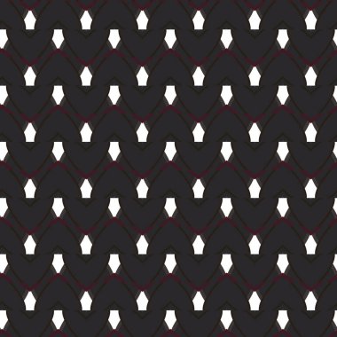 Modern geometrik vektör tasarımı, kusursuz desen çizimi