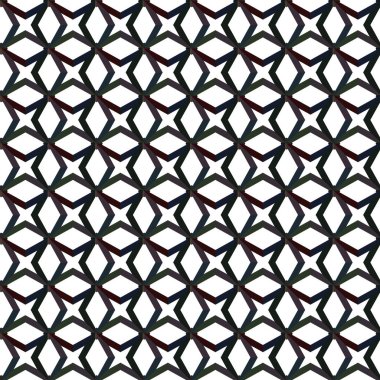Modern geometrik vektör tasarımı, kusursuz desen çizimi