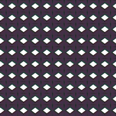 Geometrik süslemeli vektör deseni. Kusursuz tasarım dokusu.