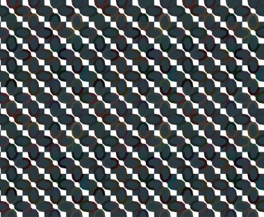 Modern geometrik vektör tasarımı, kusursuz desen çizimi