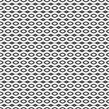 Geometrik süslemeli vektör deseni. Kusursuz tasarım dokusu.